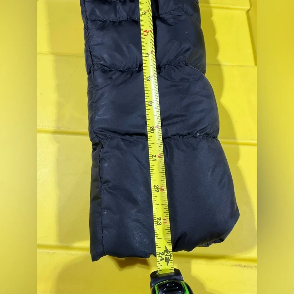 North Face Metropolis Parka Womens Small Black 550 Down Hooded Quilted Puffer - Picture 13 of 15